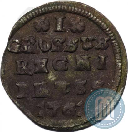 Фото 1 грош 1761 года  