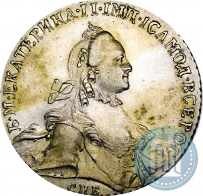 Фото 1 рубль 1764 года СПБ-СА 