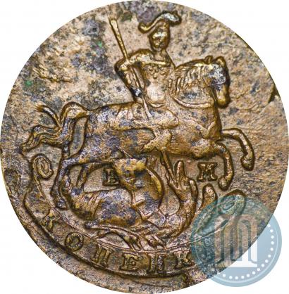 Picture 1 kopeck 1789 year ЕМ 