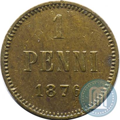 Picture 1 penni 1876 year  