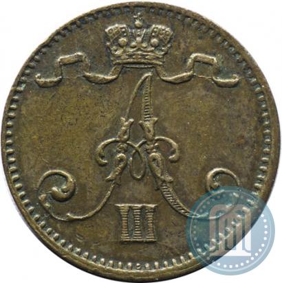 Picture 1 penni 1881 year  