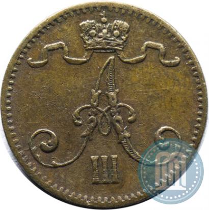 Фото 1 пенни 1883 года  