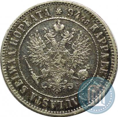 Picture 1 markka 1890 year L 