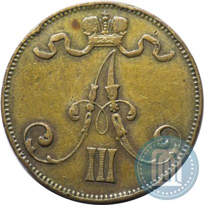 Фото 5 пенни 1892 года  