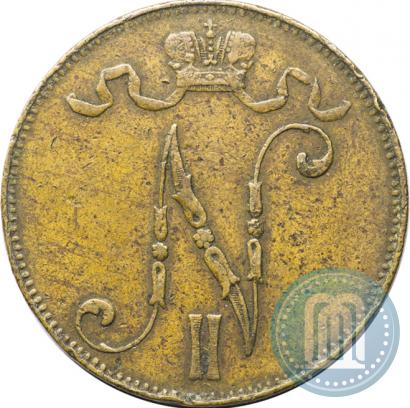 Фото 5 пенни 1896 года  