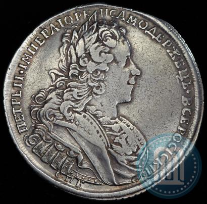 Фото Полтина 1727 года СПБ "Петербургский тип"