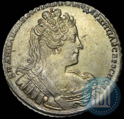Picture 1 rouble 1733 year  