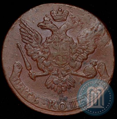 Picture 5 kopecks 1760 year  