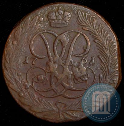 Picture 5 kopecks 1761 year  