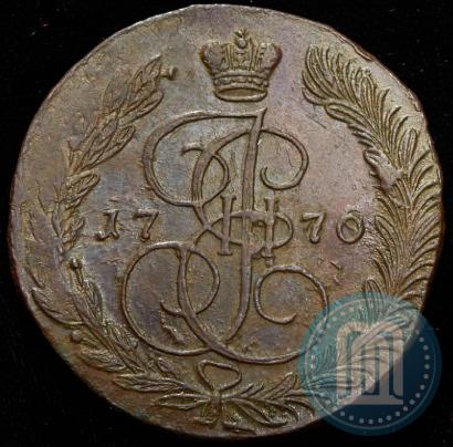 Фото 5 копеек 1770 года ЕМ 