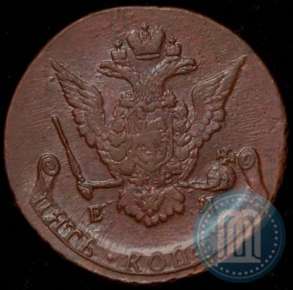 Picture 5 kopecks 1771 year ЕМ 