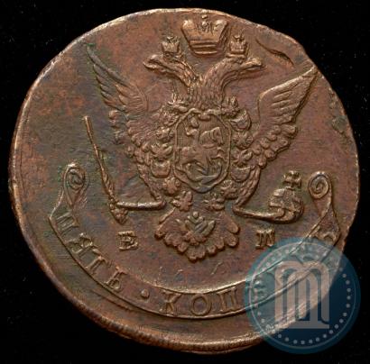 Фото 5 копеек 1771 года ЕМ 