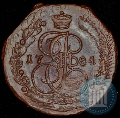 Фото 5 копеек 1784 года ЕМ 