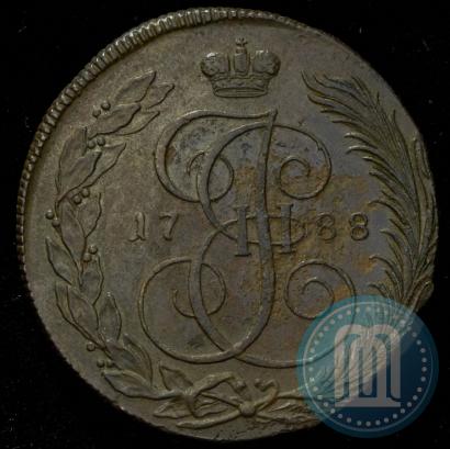 Фото 5 копеек 1788 года КМ 