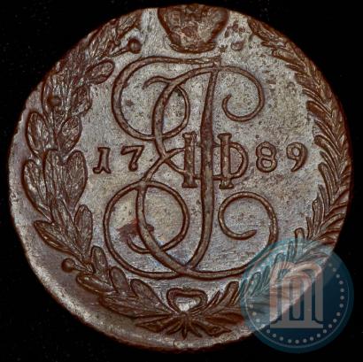 Фото 5 копеек 1789 года ЕМ 
