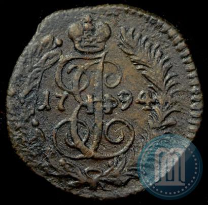Фото Полушка 1794 года КМ 