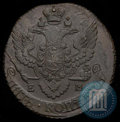 Picture 5 kopecks 1796 year ЕМ "Paul's restrike"