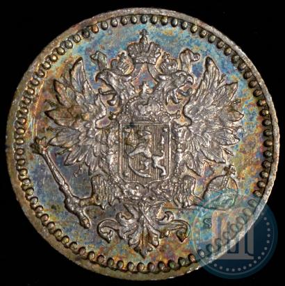 Фото 50 пенни 1871 года S 