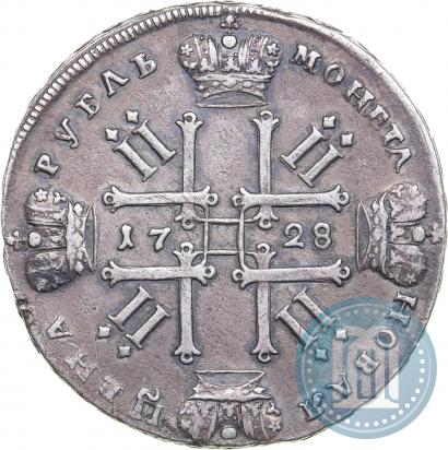 Picture 1 rouble 1728 year  "Type of 1728"