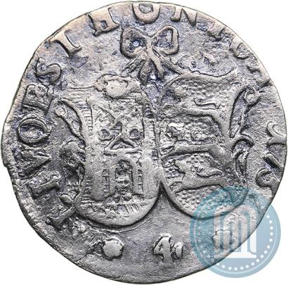 Фото 4 копейки 1757 года  "Ливонез"