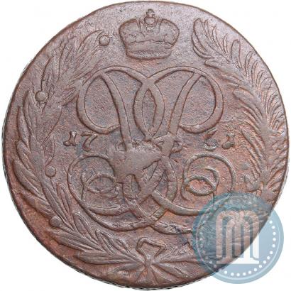 Picture 5 kopecks 1761 year  