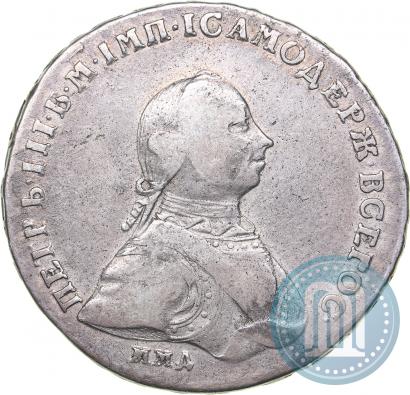 Picture 1 rouble 1762 year ММД-ДМ 