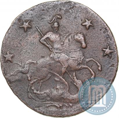 Picture 4 kopecks 1762 year  