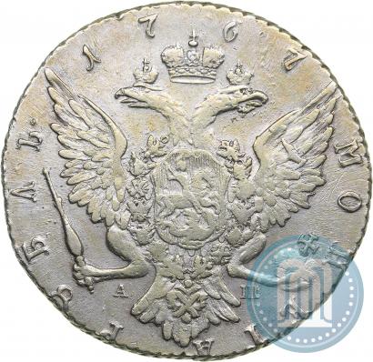Picture 1 rouble 1767 year СПБ-АШ 