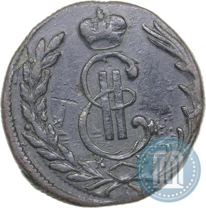 Picture 1 kopeck 1771 year КМ 