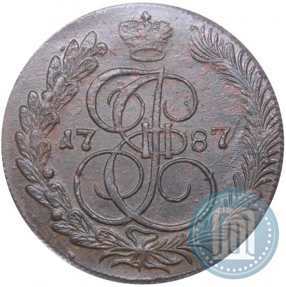 Picture 5 kopecks 1787 year КМ 