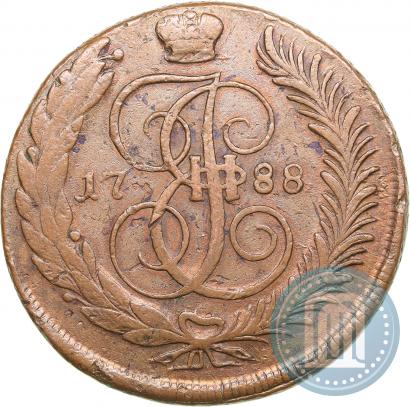 Picture 5 kopecks 1788 year ММ 