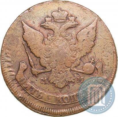 Picture 5 kopecks 1788 year ММ 