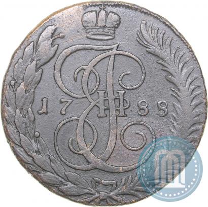 Picture 5 kopecks 1788 year ТМ 