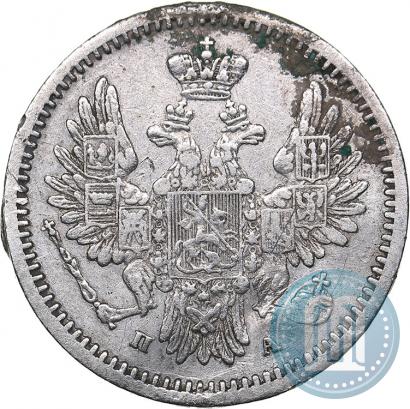 Фото 5 копеек 1851 года СПБ-ПА 