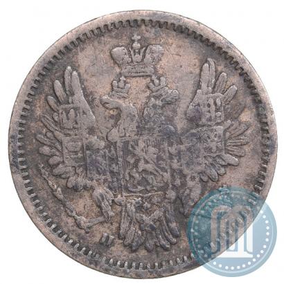 Фото 5 копеек 1852 года СПБ-ПА 