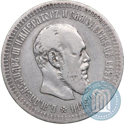 Picture 50 kopecks 1887 year (АГ) 