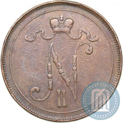 Picture 10 pennia 1898 year  