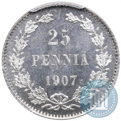 Фото 25 пенни 1907 года L 