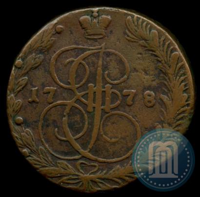 Фото 5 копеек 1778 года ЕМ 