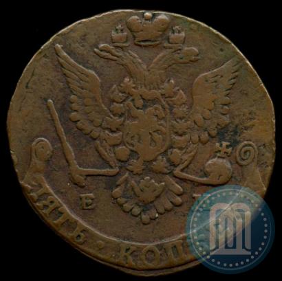 Фото 5 копеек 1778 года ЕМ 