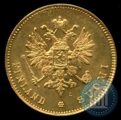 Picture 20 markkaa 1891 year L 