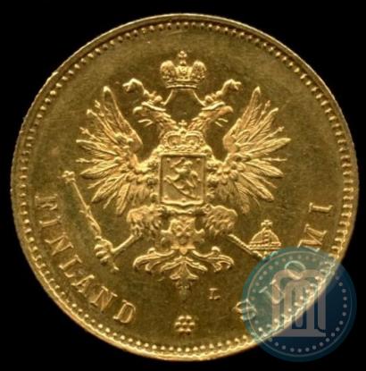 Picture 20 markkaa 1891 year L 