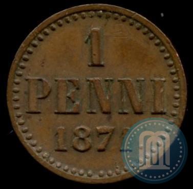 Picture 1 penni 1871 year  