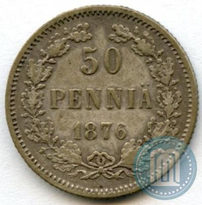 Picture 50 pennia 1876 year S 