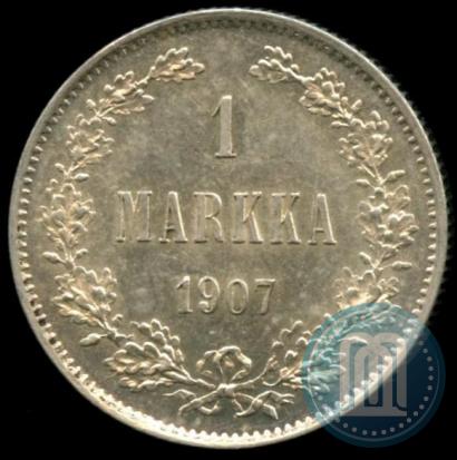 Picture 1 markka 1907 year L 