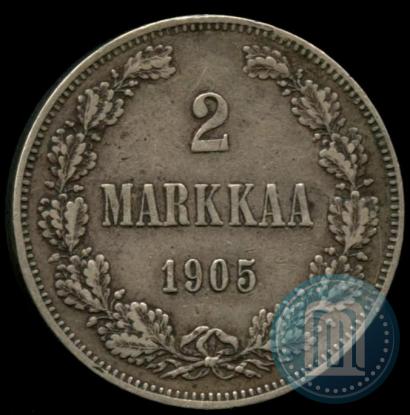 Picture 2 markkaa 1905 year L 
