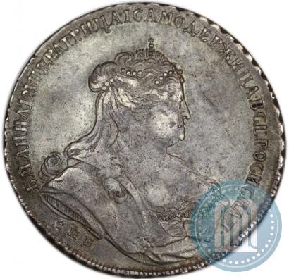 Picture 1 rouble 1738 year СПБ "Petersburg type"