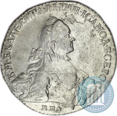 Фото 1 рубль 1762 года ММД-ДМ 