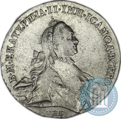 Picture 1 rouble 1762 year СПБ-НК 