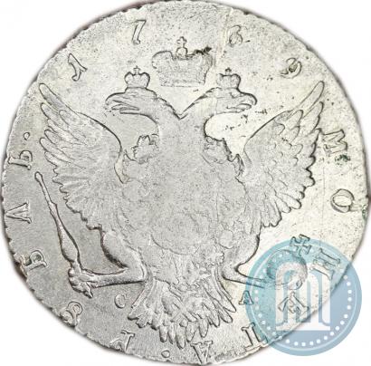 Picture 1 rouble 1769 year СПБ-СА 